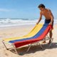 thumbnail image 5 of Toalla de playa de forro polar de doble cara: toalla absorbente de secado rápido para nadar, hacer ejercicio, bañarse y viajar., 5 of 6