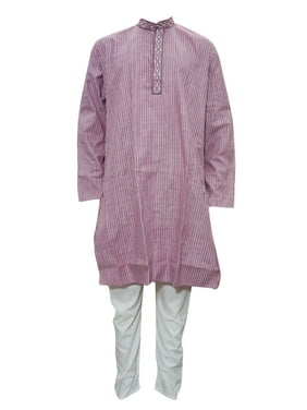 Mogul Men's FESTIVE Cotton Kurta Pajama Set Ethnic Wear Comfortable Trendy Fashionable DESIGNER KURTA SET