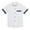 White, variant on MeetoTime Kids Short Sleeve Lapel Shirt Solid Color Floral Summer Casual Button Top for Baby Boys Girls 3-11 Years