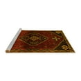 thumbnail image 2 of Ahgly Company Machine Washable Indoor Rectangle Persian Yellow Traditional Area Rugs, 5' x 8', 2 of 4