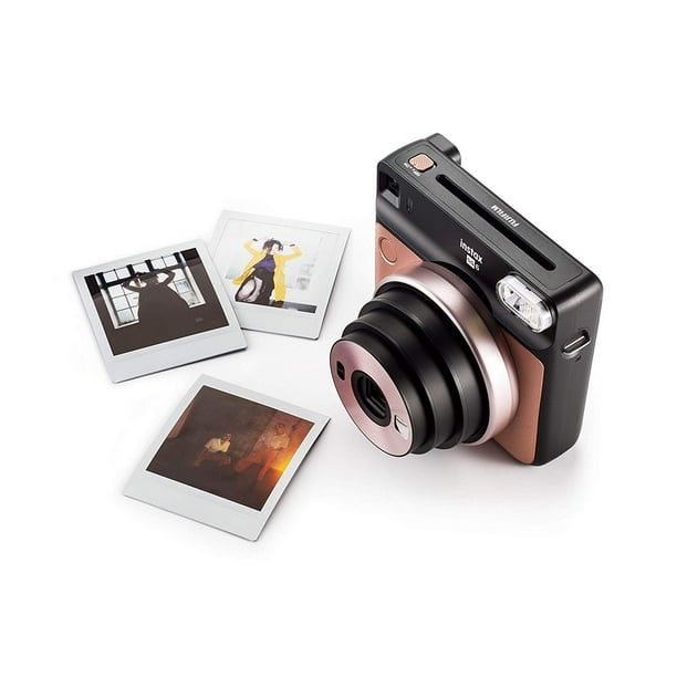 Fujifilm Instax Square SQ6 Instant Film Camera, Blush Gold