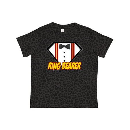

Inktastic Ring Bearer Superhero Gift Toddler Boy Girl T-Shirt