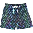 thumbnail image 1 of Boys Swim Trunks Beach Board Shorts Quick Dry Toddler Swimsuit Bathing Suits with Mesh Lining, 1 of 6