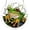 Clear#063, variant on Acrylic Frog Suncatcher Window Hanging Puzzle Toy – 3-Layer Transparent & Semi-Transparent Design with Lotus Leaf and Water Ripple Motif, Kids’ Nature-Themed Decor for Windows