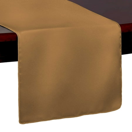 

Ultimate Textile Bridal Satin 14 x 108-Inch Table Runner Duchess