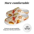 thumbnail image 6 of Lsque Autumn With Birds Pattern Womens Comfort Cotton on Scuff With Memory Foam and Anti-skid Sole Slipper-37/38, 6 of 7