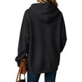 thumbnail image 3 of Oversized Hoodies for Women Fleece Comfy Cute Fall Sweatshirts Long Sleeve Cozy Sweater with Pockets Plain Hoodie, S-2XL, 3 of 3