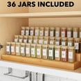 thumbnail image 2 of SpaceAid 36 Pcs Spice Jars with Bamboo Lids and Labels, Empty 4oz Glass Spice Bottles, 2 of 7