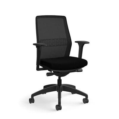 ASAP Allsteel Lyric UpholsteredMesh Work Chair Palestine Ubuy