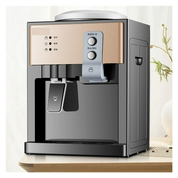 Water Dispenser Small Desktop Mini Home New Automatic Hot and Cold Dormitory with Bucket Water Heater Water Dispenser ,Easy to Use