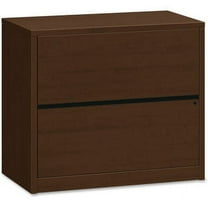 HON 10500 Series Mocha Laminate Furniture Components File Cabinets - 2-Drawer, Legal/Letter
