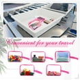 thumbnail image 4 of Neceser Silkfly de PVC transparente para viajes con asa, 24 unidades, 4 of 6
