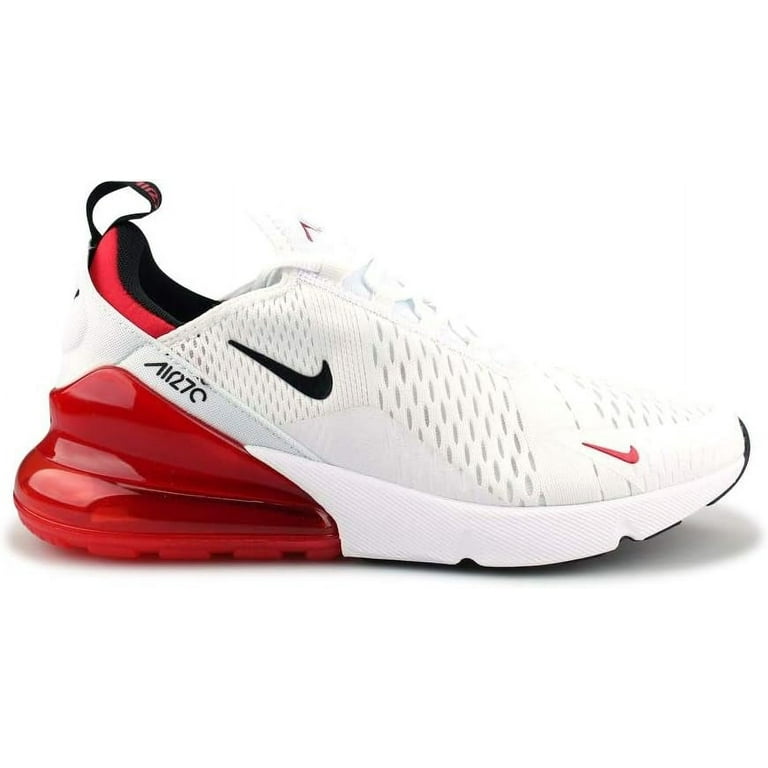 Men's Nike Air Max 270 White/Black-University Red (BV2523 100)