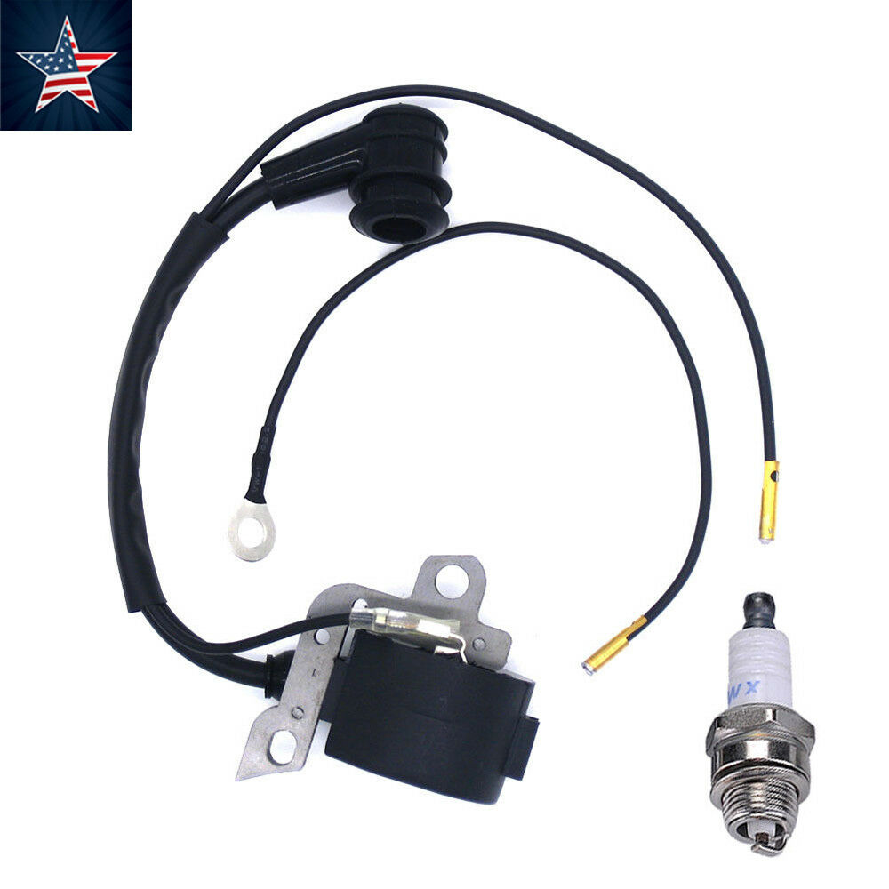 Ignition Coil & Spark plug For Stihl MS240 MS260 MS290 MS310 MS360