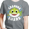 thumbnail image 3 of Baby Shark - Grandpa Shark - Toddler And Youth Short Sleeve Graphic T-Shirt, 3 of 6