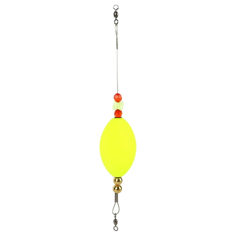 Red Fish Cork Float Fishing Tackle High Sensitivity Durable Bobber Stick  for Deepwater Yellow 