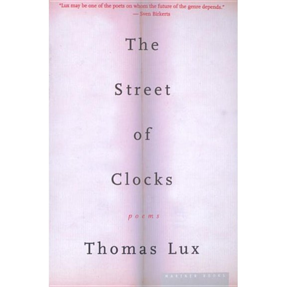 The Street of Clocks, (Paperback)