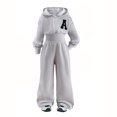 thumbnail image 1 of Combinaison à Capuche Zippée pour Filles Automne Hiver Chaude Confortable Barboteuse Tenue Décontractée de Jeu pour Tout-Petits Enfants, 1 of 7