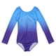 thumbnail image 4 of Niñas Ballet Dancing Fitness Deportes Gimnasia Leotardo Unitards Disfraz - Azul + púrpura, 6 Sunnimix Leotardos de gimnasia para niñas, 4 of 8