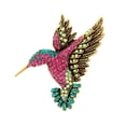 thumbnail image 1 of Broche de Colibrí Yuyangstore con Imitación de Cristal, 1 of 7