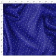 thumbnail image 4 of Soimoi Tissu en Rayonne Bleu Imprimé Spirale & Points Tissu au Mètre 56 Pouces de Large, 4 of 5