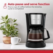 Holstein Housewares 5 Cup Drip Coffee Maker Black