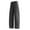 Black, variant on Men's Summer Casual Scimitar Pants Lightweight High Street Straight Fit Drape Comfortable Trousers with Drawstring Men's Pants Black Sweatpants Adjustable Waist