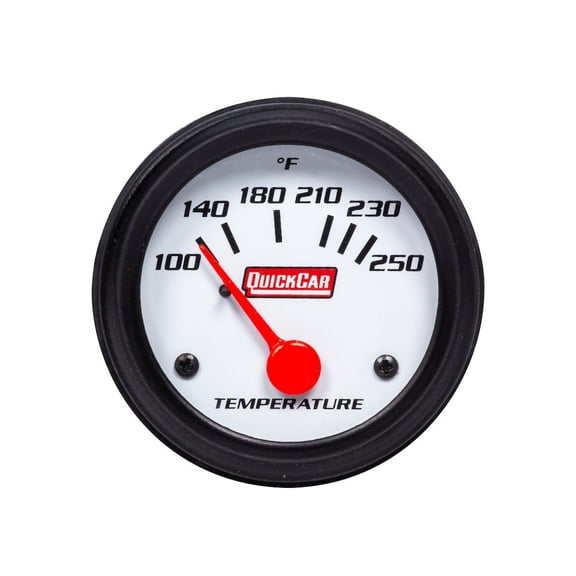 Quickcar Racing Products Gauge Water Temperature 2in Open Wheel