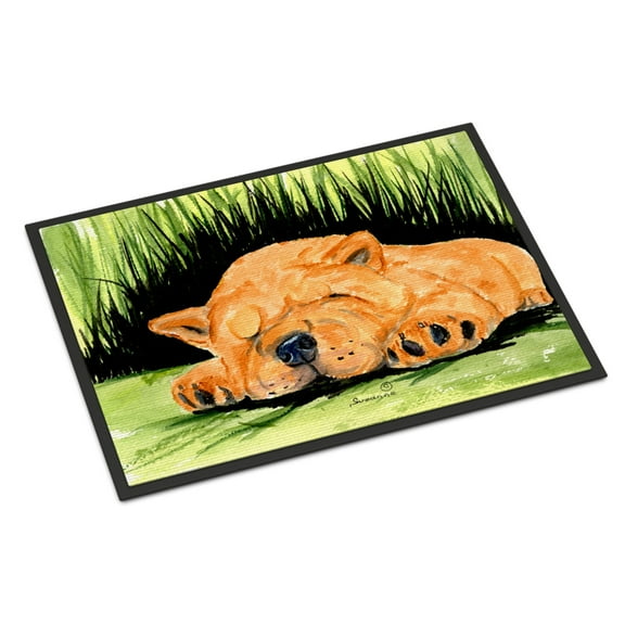 Chow Chow Indoor Outdoor Mat 18x27 Doormat