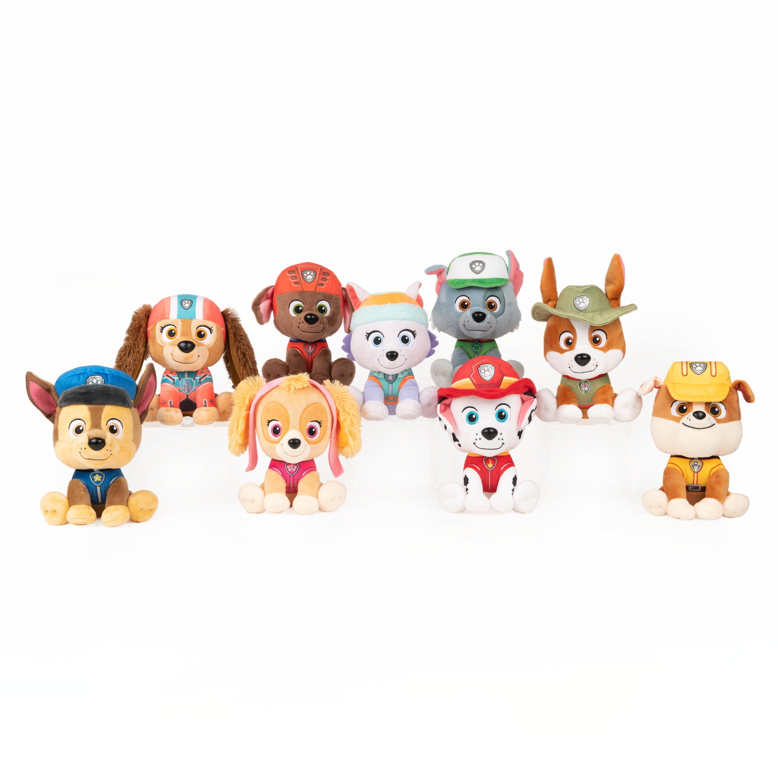 Paw Patrol Soft Stuffed Animals & Plush Toys, Polyester Multicolor, 4.1x 4.8x 6.6 Inches, 0.18 lb