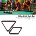 thumbnail image 4 of Wooden Billiard Ball Rack, Sport Billiard Ball Rack Setting Billiards 2PCS Pine Widely   for Bar, 4 of 8