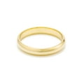thumbnail image 2 of Unisex 3mm Wide Classic Gold Plated Wedding Band for Women & Men, Sizes 9, 2 of 4