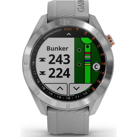 Garmin Approach S40 GPS Golf Smartwatch in Gray