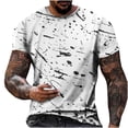 thumbnail image 2 of IROINNID Men'S T-Shirts Big and Tall T Shirts for Men, Lightweight Thin Basic Round Neck Printed for Men, 2 of 5