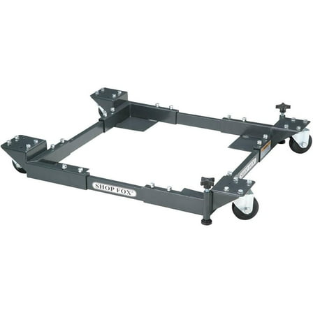 Shop Fox D2057A Heavy Duty Stable 700 Pound Capacity Adjustable Mobile Base