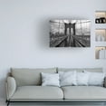 thumbnail image 2 of Trademark Fine Art Ashley Sowter Brooklyn Bridge Canvas Wall Art, 2 of 4