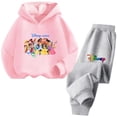 thumbnail image 2 of Conjunto de sudadera con capucha de Blancanieves para damas de Disney, sudadera informal de calle kawaii con dibujos animados para niñas de 3 a 14 años, traje de camión de Frozen para niños, 2 of 5