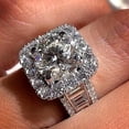 thumbnail image 3 of PULABO Classic Party Engagement Gift for Wife For Her Shiny Sparkling AAA Zircon CZ Ring Perfect Present With Gift Packaging, 3 of 7