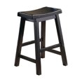 thumbnail image 4 of Lexicon  5 Piece Solid Wood Counter Height Dining Set in Black, 4 of 7