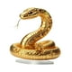 thumbnail image 3 of Letrero de mesa con diseño de serpiente dorada plana 2D, adorno de mesa, colección decorativa de escritorio, Festival de Primavera multifuncional 2025, 3 of 8