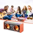 thumbnail image 1 of Haut-parleur Mecha Transparent Sans Fil Bluetooth, Mode Éblouissant Petit Diaphragme en Acier Bluetooth, 1 of 8