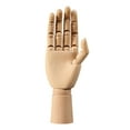 thumbnail image 4 of yotijay Flexible Wooden Hand Model, Wooden Hand, Mannequin, Right Hand, Art, Sketching, Small, 4 of 9