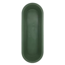 OULII Cattle Feed Trough Livestock Feeding Bowl Olive Green 1Pack