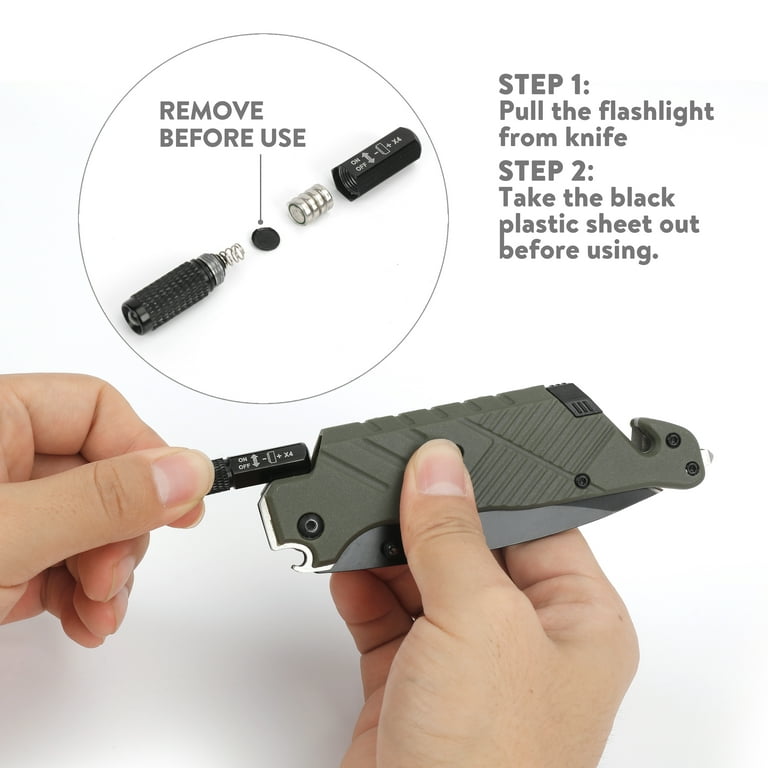 Dual Cutter  2-in-1 Knife & Scissors Pocket Tool – True Utility