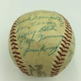 thumbnail image 6 of 1955 Chicago Cubs Team Signed National League Baseball Ernie Banks JSA COA, 6 of 8