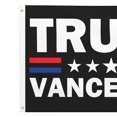 thumbnail image 2 of Donald Trump 2024 3 X 5 Pies Tiro para Interiores Y Exteriores (E), 2 of 4