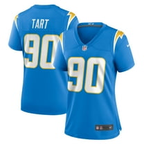 Women's Nike Teair Tart  Powder Blue Los Angeles Chargers  Game Jersey