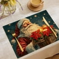 thumbnail image 2 of Christmas Decorations Indoor - 12x18 Inches Snowflake Table Mats for Party Kitchen Dining Room, 2 of 6