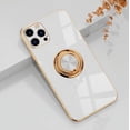 thumbnail image 1 of Phone Case for Iphone 14 15 plus pro max Finger Ring Bracket Car Magnetic Absorber Phone Case, 1 of 4