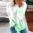 thumbnail image 2 of WXLWZYWL Trendy Sweatshirts For Women 2023 Women'S Casual Round Neck Long-Sleeved Printed Top Hoodie No Hoodie, 2 of 5